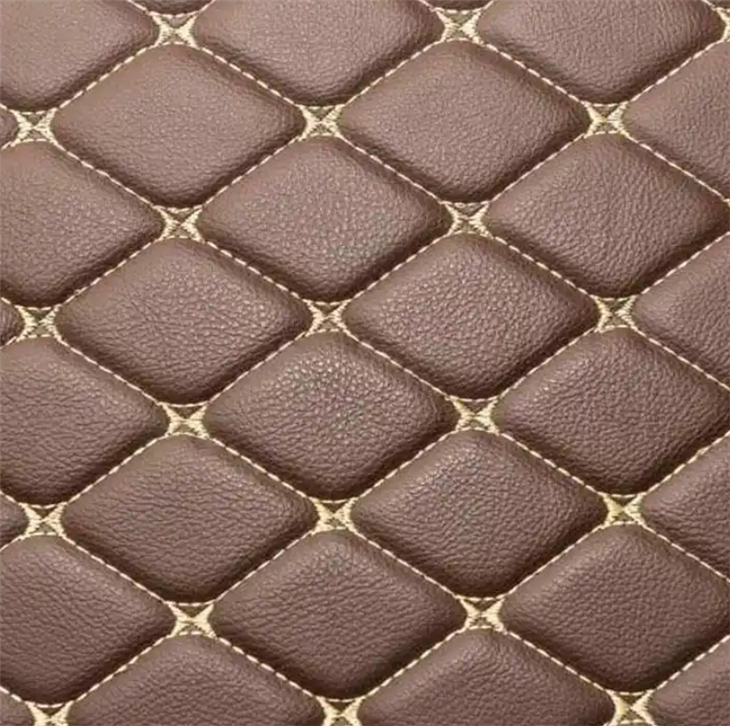 Embroidery PVC Synthetic Leather Fabrics Embroidery PVC Synthetic Leather Fabrics