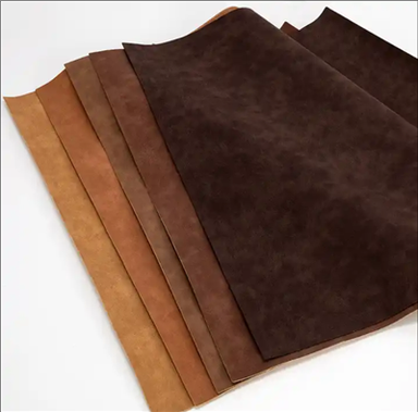 Semsket nubuck kuskinn syntetisk vannbasert kunstig kunstig kunstig kunstskinnmateriale for sko