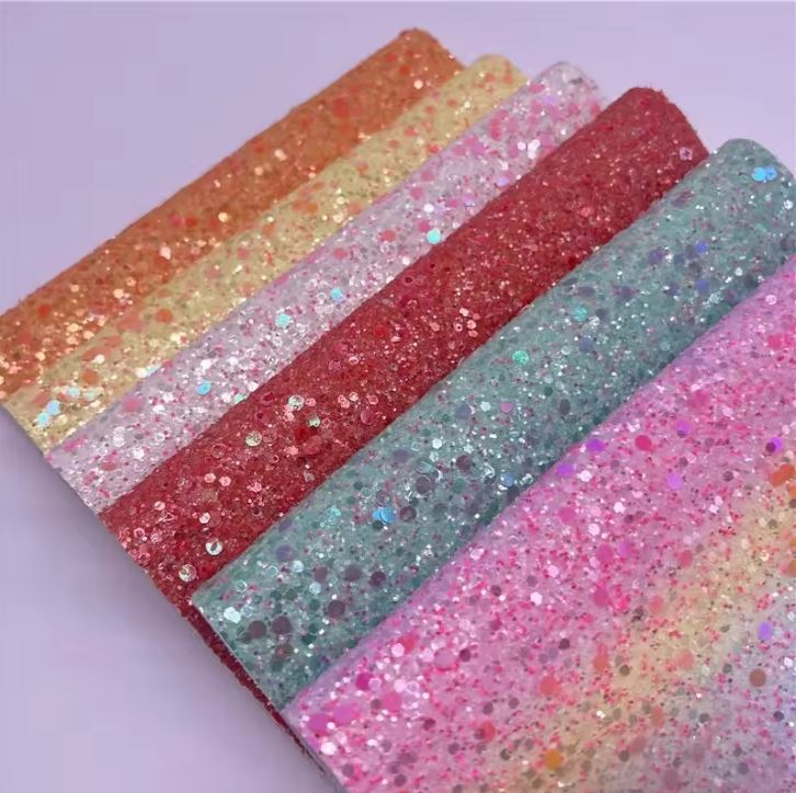 Ny Glitter Vinyl For Sko Vesker Sløyfer