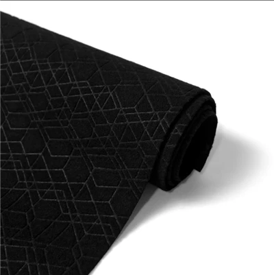 0,8 mm preget mikrofiber semsket fløyelstoff for bilsetetrekk